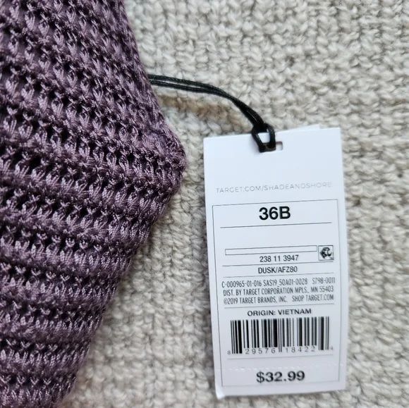 Bundle of 4 Swim Tops- 36B - Picture 4 of 9